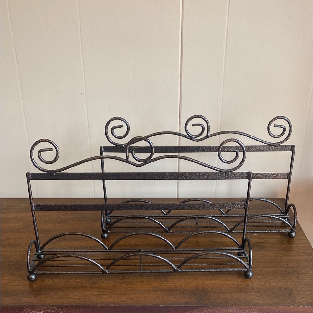 Brushed Bronze Tastefully Simple Spice Rack